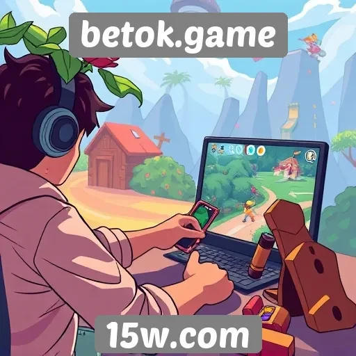 Experiência do usuário no site betok.game